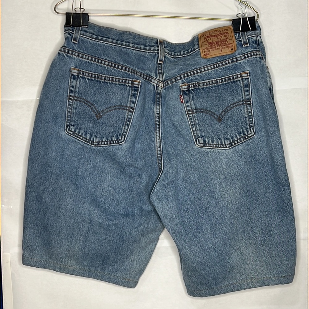 Levi 550 denim shorts size 18 - Picture 2 of 5
